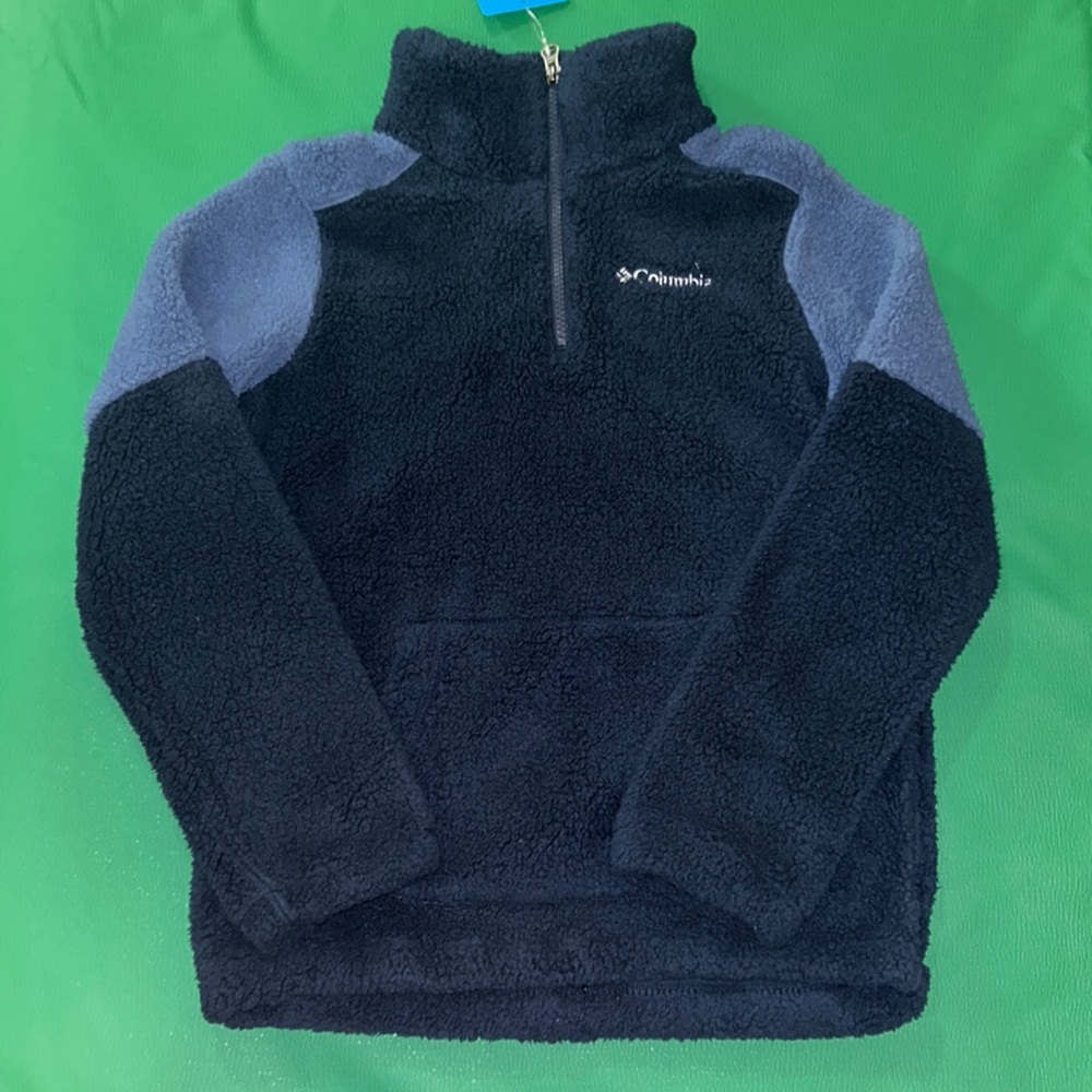 Columbia Boy’s Rugged Ridge III Sherpa 1/2 Zip Pullover